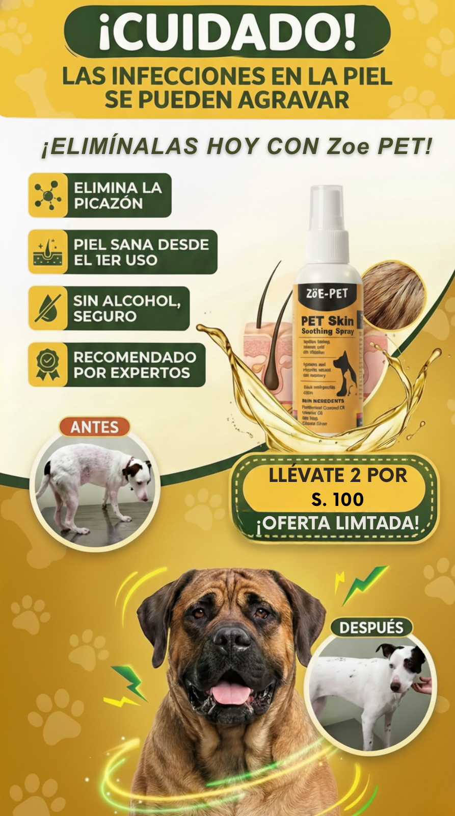 TRATAMIENTO NATURAL PARA PIEL ROJA, IRRITADA, CON GRANITOS O DERMATITIS